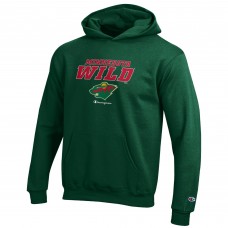 Толстовка Minnesota Wild Champion Youth Eco Powerblend - Hunter Green