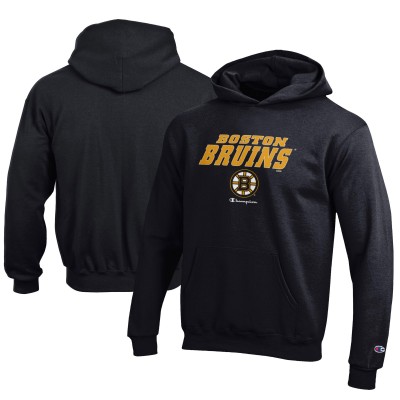 Толстовка Boston Bruins Champion Youth Eco Powerblend - Black