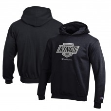 Подростковая Los Angeles Kings Champion Black Eco Powerblend Pullover Hoodie