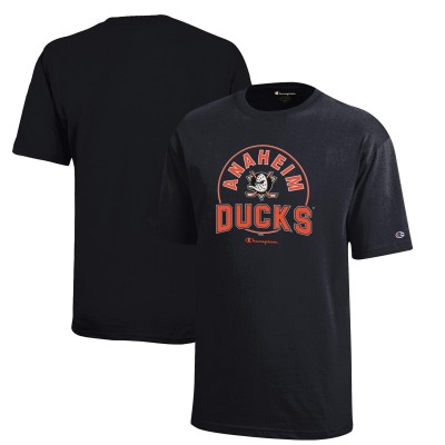 Футболка Подростковая Anaheim Ducks Champion Black Jersey