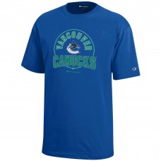 Подростковая Vancouver Canucks Champion Royal Jersey T-Shirt