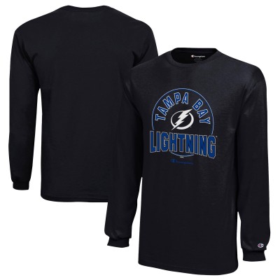 Футболка Tampa Bay Lightning Champion Youth Long-Sleeve Jersey - Black