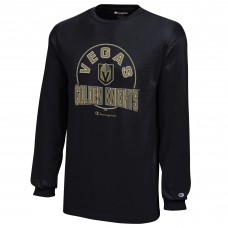 Футболка Vegas Golden Knights Champion Youth Long-Sleeve Jersey - Black