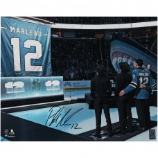 Patrick Marleau San Jose Sharks Autographed Fanatics Authentic 16 x 20 Jersey Retirement Photograph Patrick Marleau San Jose Sharks Autographed Fanatics Authentic 16 x 20 Jersey Retirement Photograph