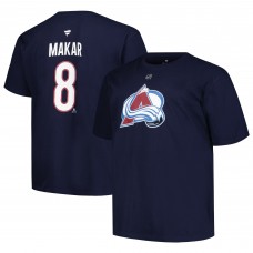Футболка Colorado Avalanche Cale Makar Fanatics Navy Big &Tall Name & Number