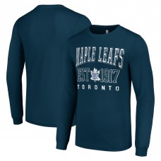 Футболка Toronto Maple Leafs Starter Retro Graphic Long Sleeve Crew - Navy