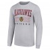 Футболка Chicago Blackhawks Starter Retro Graphic Long Sleeve Crew - Heather Gray