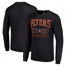 Футболка Philadelphia Flyers Starter Retro Graphic Long Sleeve Crew - Black