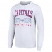 Футболка Washington Capitals Starter Retro Graphic Long Sleeve Crew - White