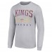 Футболка с длинным рукавом Los Angeles Kings Starter Retro Graphic - Heather Gray