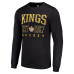 Los Angeles Kings Starter Black Retro Graphic Long Sleeve Crew T-Shirt