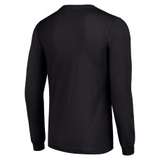 Los Angeles Kings Starter Black Retro Graphic Long Sleeve Crew T-Shirt