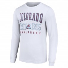 Футболка с длинным рукавом Colorado Avalanche Starter  Logo Graphic - White