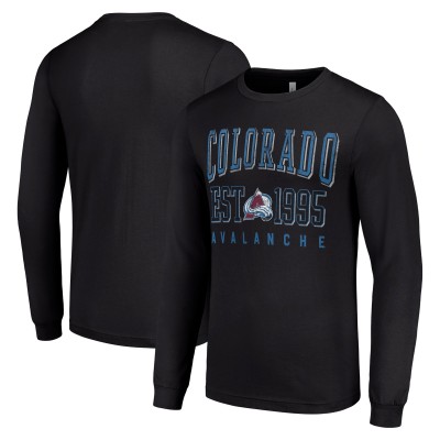 Футболка с длинным рукавом Colorado Avalanche Starter  Logo Graphic - Black