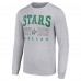 Футболка с длинным рукавом Dallas Stars Starter  Logo Graphic - Heather Gray