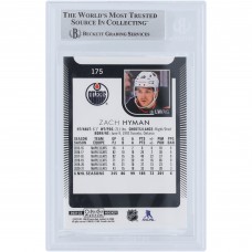 Zach Hyman Edmonton Oilers Autographed 2021-22 Upper Deck O-Pee-Chee Platinum #175 Beckett Fanatics Witnessed Authenticated Card