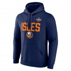 New York Islanders 2024 NHL Stadium Series Logo Fleece Pullover Hoodie - Navy