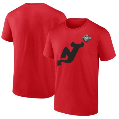 Футболка New Jersey Devils 2024 NHL Stadium Series Logo - Red