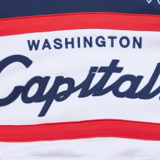 Толстовка Washington Capitals Mitchell & Ness White/Navy Head Coach