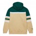 Толстовка Minnesota Wild Mitchell & Ness Head Coach - Cream/Green