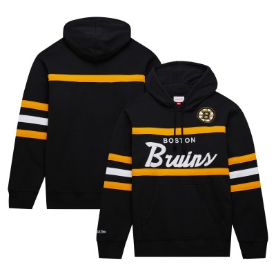 Толстовка Boston Bruins Mitchell & Ness Head Coach - Black