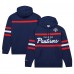 Florida Panthers Mitchell & Ness Navy Head Coach Pullover Hoodie