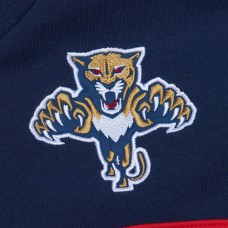 Florida Panthers Mitchell & Ness Navy Head Coach Pullover Hoodie