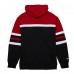 Толстовка Chicago Blackhawks Mitchell & Ness Black/Red Head Coach