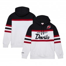 Толстовка New Jersey Devils Mitchell & Ness White/Black Head Coach