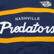 Толстовка Nashville Predators Mitchell & Ness Head Coach - Navy