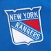 New York Rangers Mitchell & Ness White/Blue Head Coach Pullover Hoodie