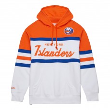 Толстовка New York Islanders Mitchell & Ness Head Coach - White/Orange