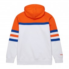 Толстовка New York Islanders Mitchell & Ness Head Coach - White/Orange