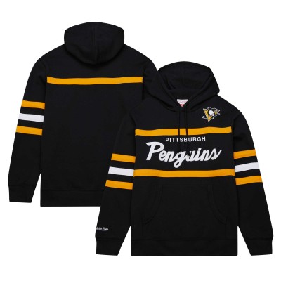 Толстовка Pittsburgh Penguins Mitchell & Ness Head Coach - Black