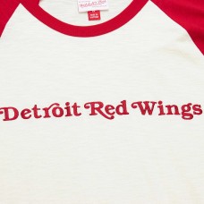 Футболка с длинным рукавом Detroit Red Wings Mitchell & Ness Legendary Slub Vintage Raglan - Cream