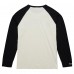 Футболка с длинным рукавом Pittsburgh Penguins Mitchell & Ness Cream Legendary Slub Vintage Raglan