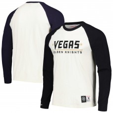 Футболка с длинным рукавом Vegas Golden Knights Mitchell & Ness Legendary Slub Vintage Raglan - Cream