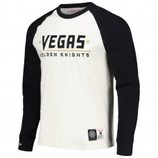Футболка с длинным рукавом Vegas Golden Knights Mitchell & Ness Legendary Slub Vintage Raglan - Cream
