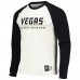 Футболка с длинным рукавом Vegas Golden Knights Mitchell & Ness Legendary Slub Vintage Raglan - Cream