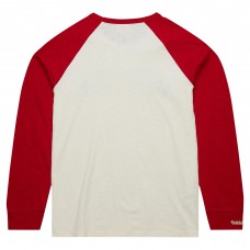 Футболка с длинным рукавом Carolina Hurricanes Mitchell & Ness Legendary Slub Vintage Raglan - Cream