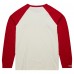 Футболка с длинным рукавом Carolina Hurricanes Mitchell & Ness Legendary Slub Vintage Raglan - Cream