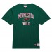 Футболка Minnesota Wild Mitchell & Ness Green Legendary Slub