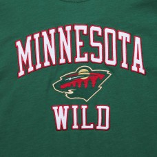 Футболка Minnesota Wild Mitchell & Ness Green Legendary Slub