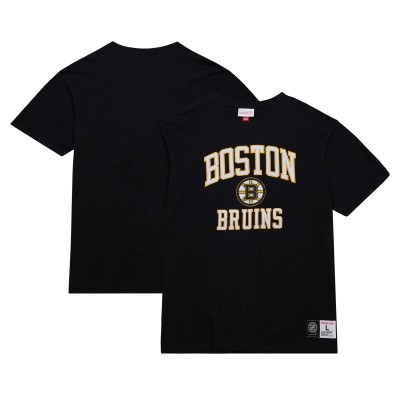 Футболка Boston Bruins Mitchell & Ness Legendary Slub - Black