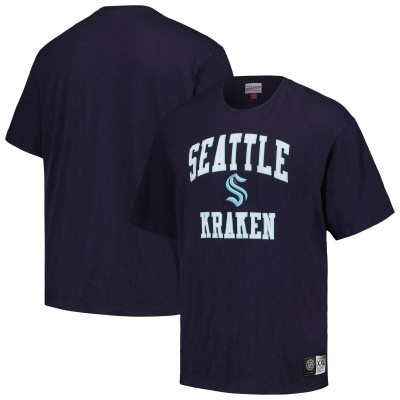 Футболка Seattle Kraken Mitchell & Ness Legendary Slub - Deep Sea Blue