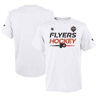 Футболка Philadelphia Flyers Youth 2024 NHL Stadium Series Locker Room - White