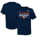 Футболка New York Islanders Youth 2024 NHL Stadium Series Locker Room - Navy
