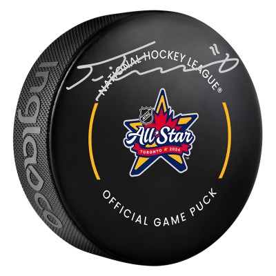 Шайба Travis Konecny Philadelphia Flyers Autographed Fanatics Authentic 2024 NHL All-Star Game Official Game