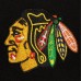Бейсболка Chicago Blackhawks Mitchell & Ness Black Retro Script Colorblock