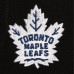 Toronto Maple Leafs Mitchell & Ness Black Retro Script Colorblock Snapback Hat